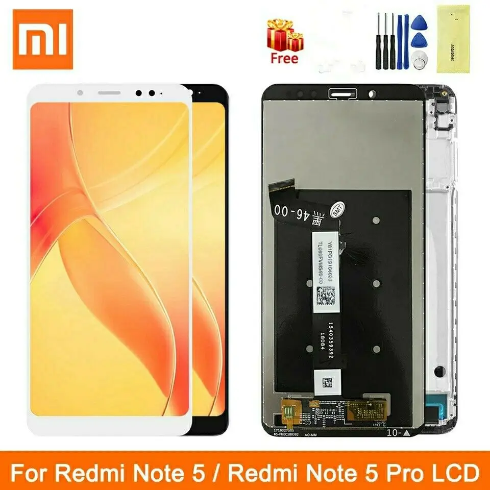 Сенсорный ЖК-дисплей Pantalla Xioami Redmi Note 5 / Pro черный | Мобильные телефоны и аксессуары