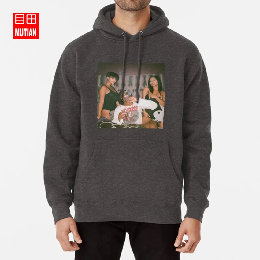 Playboi carti толстовки playboi carti рэп хип-хоп Музыка - Цвет: darkgrey-hoodie