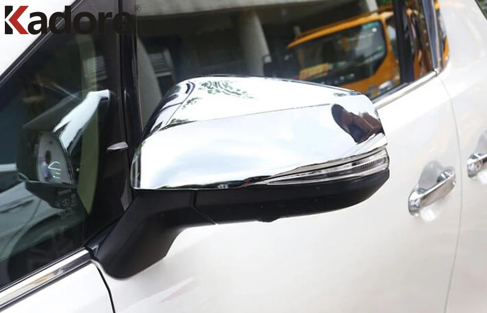 Хромированная крышка зеркала заднего вида для Toyota Alphard Vellfire 2016 2017 2018 2019