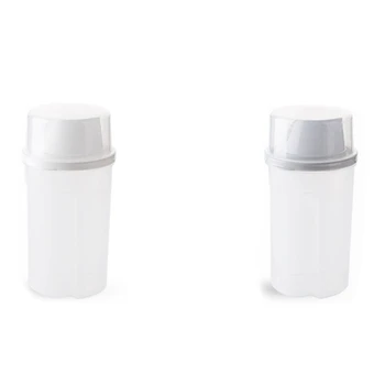 

4Pcs Clear Plastic Jars - Plastic Food Storage Jars with Lids - Plastic Jars For Food & Home Storage
