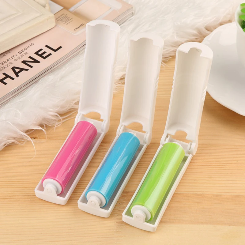 Reusable Washable Lint Roller Dust Cleaner Sticking Roller for Clothes Pet Hair Cleaning Household Dust Wiper Tools