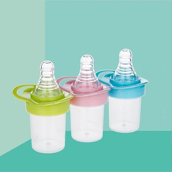 

Toddler Baby Medicine Feeder Baby Medicine Feeder Infant Kids Feeding Dummy Pacifier Nipple Necessary Kid Utensils Tool 3 Colors