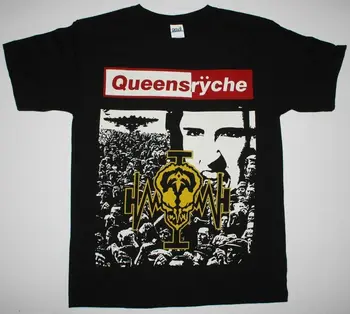 

QUEENSRYCHE OPERATION MINDCRIME PROGRESSIVE METAL SAVATAGE NEW BLACK T-SHIRT