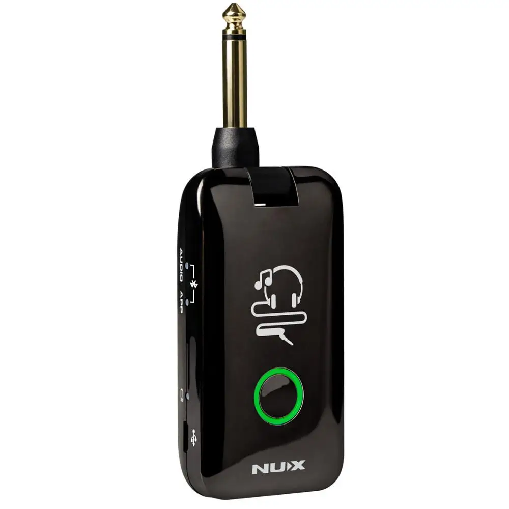 Nux Mighty Plug MP-2 гитарные и басовые моделирующие наушники Amplug с Bluetooth 13 моделей