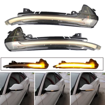 

For Audi A6 RS6 S6 C7 C7.5 4G 2012 2016 2017 2018 LED Dynamic Turn Signal Blinker Sequential Side Mirror Indicator Light Lamp