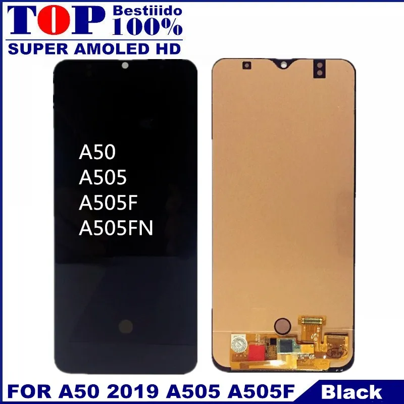 100% тестовый сенсорный полный экран для samsung Galaxy A50 2019 A505 A505F SM-A505FN A505F/DS дисплей в