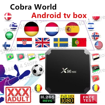 Cobra world iptv x96 mini android tv box support m3u vlc smart iptv box phone x96 android 7 1 box with neotv iptv yearly code x96 mini 4k tv box with 4800 vod live iptv us uk hdmi 2 0 x96mini smart tv