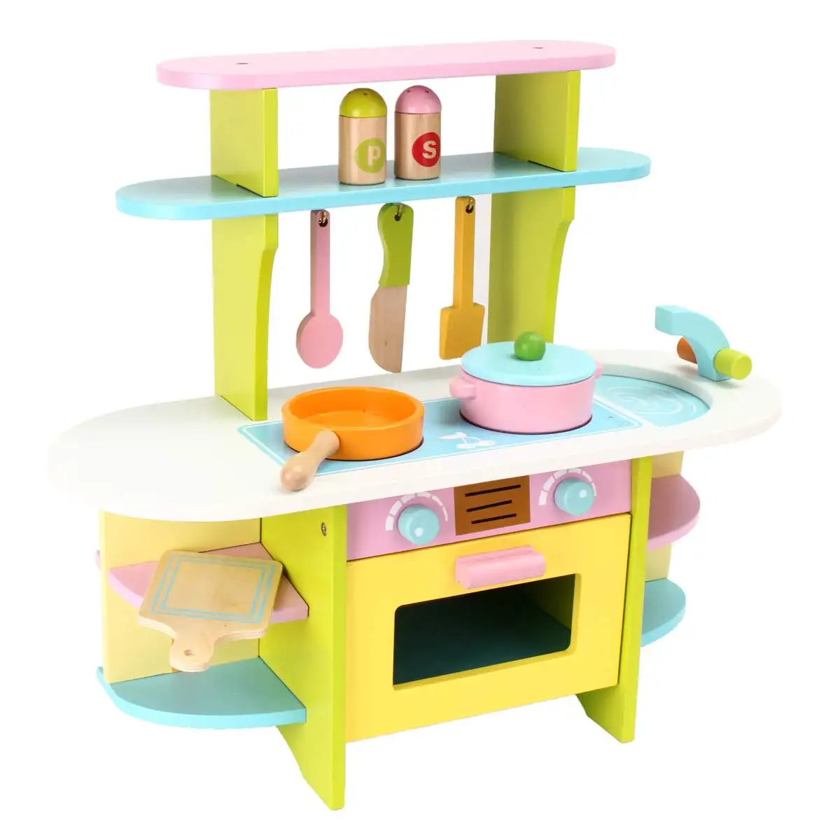Детские деревянные кухонные игрушки, набор для ролевых игр, игрушка для детей, кукольный дом, мебель, Декор, кухонная посуда, безопасная игрушка, детские подарки