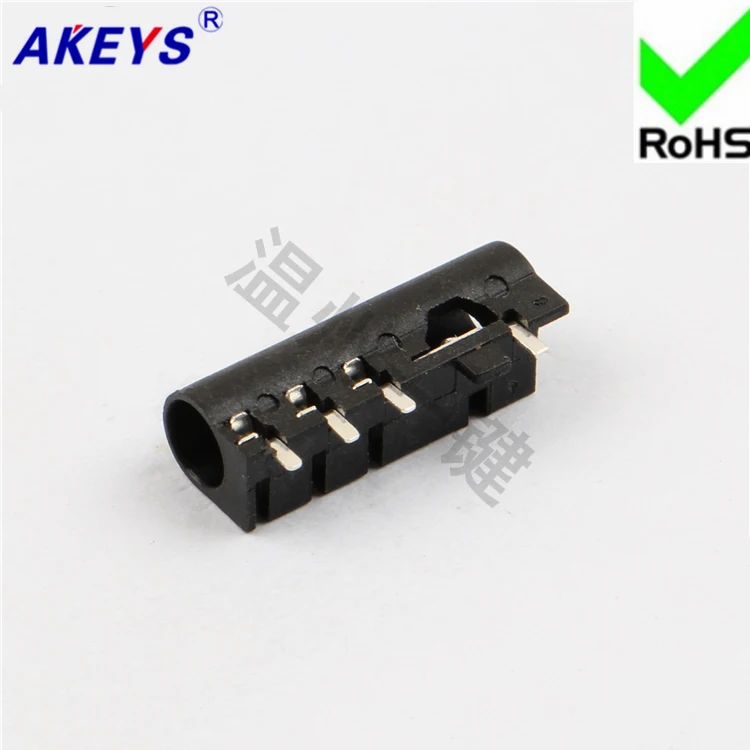 

10pcs 4-foot patch power outlet 3.5mm headphone socket PJ-3618 intercom master socket audio Jack switch