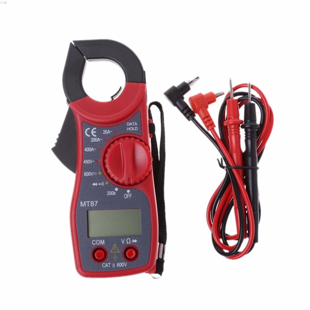 

Digital Clamp Multimeter AC Voltmeter Ammeter LCD Ohmmeter Tester Meter New M04 dropship