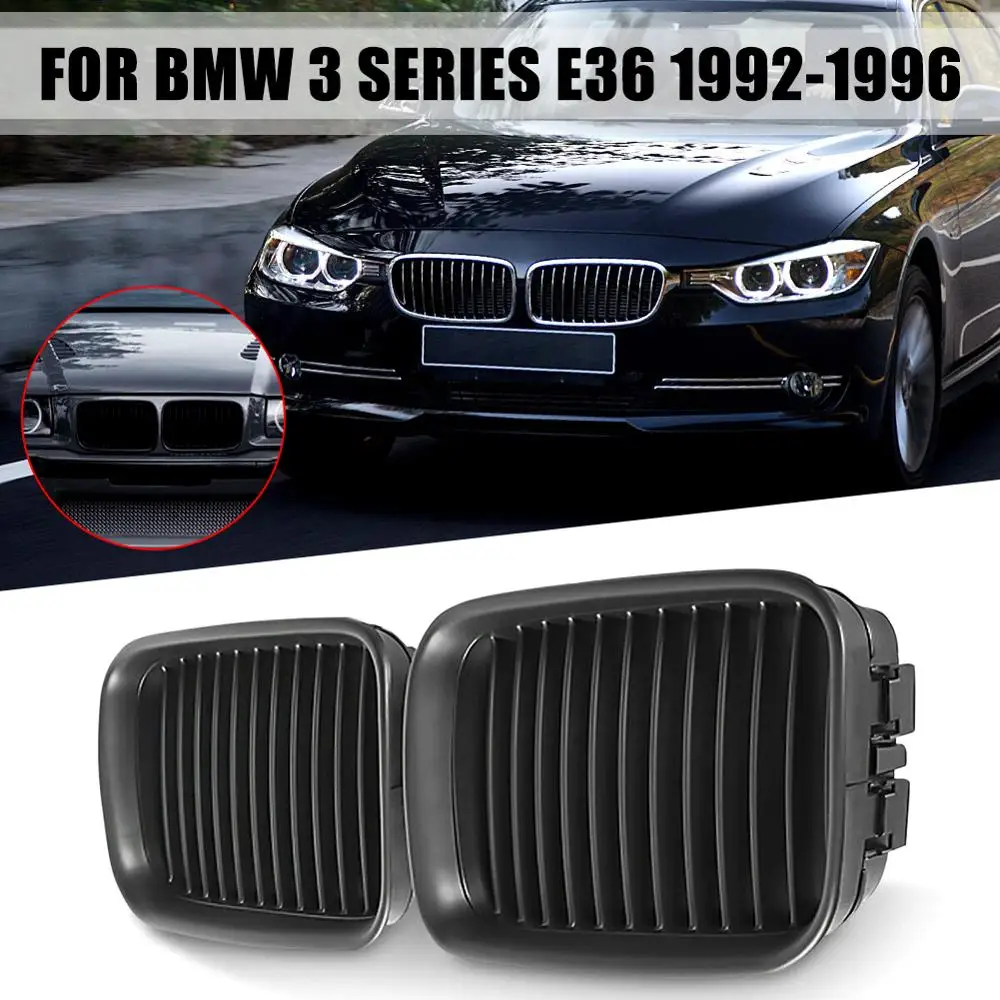 Для BMW e36 325i 320i 318is 1991 1996 1995 матовый черный капот почечная решетка для