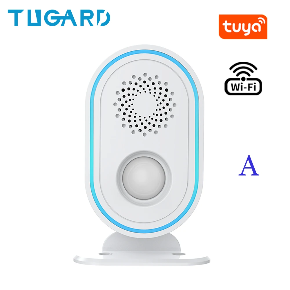 door phone TUGARD P31 Wireless Tuya Smart Greeting Doorbell Alarm System With Door Sensor Siren Apps Control Home Security Burglar Kit wireless door intercom Door Intercom Systems