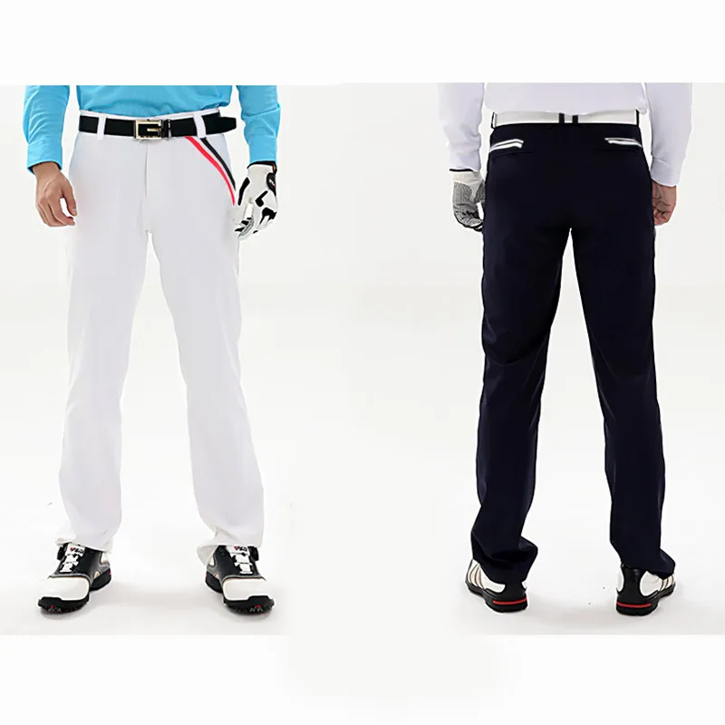 Горячая Спортивная одежда брюки для мужчин стрейч дышащие быстросохнущие штаны для гольфа одежда для гольфа осень зима HV99