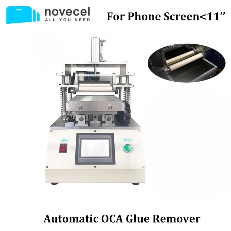

11 inch Automatic Touch Screen OCA Glue Removing Clean Machine For Mobile Phone Tablet iPad Glue Remover Repairing Refurbishment