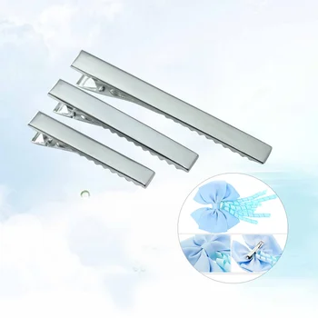 

30 Pcs Flat Edge Square Clip Duckbill Clip Duckbill Alligator Clip Pin Bangs Clip Hairpin Hair Accessories DIY Accessories (Envi