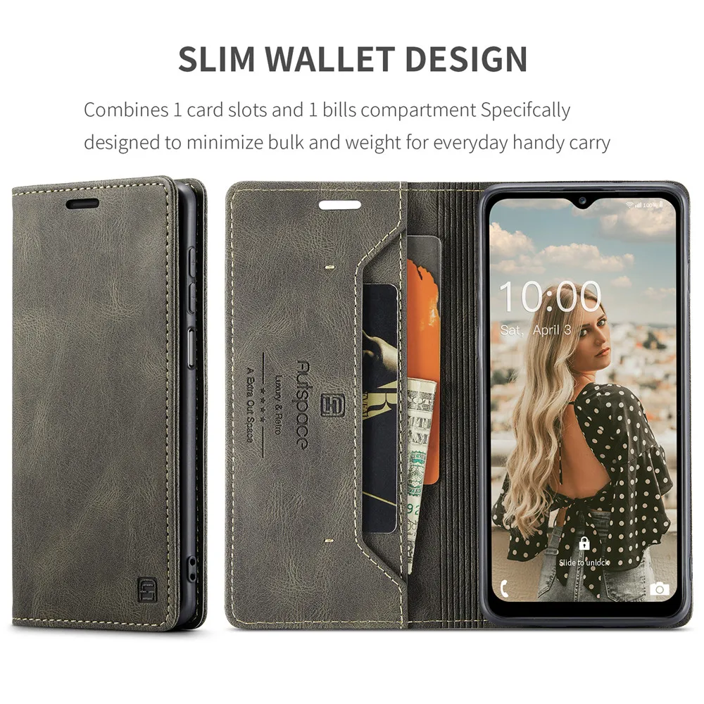 Samsung Galaxy A12 Case Wallet Magnetic Card Flip Cover For Galaxy A12 5G A22 5G Case Luxury Leather Phone Cover Stand kawaii samsung cases