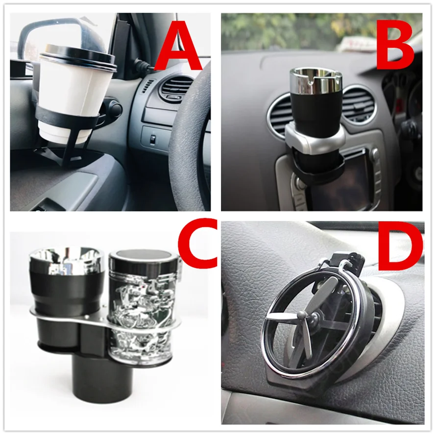Car drink carrier folding cup water holder Inlet bottles for BMW X7 X1