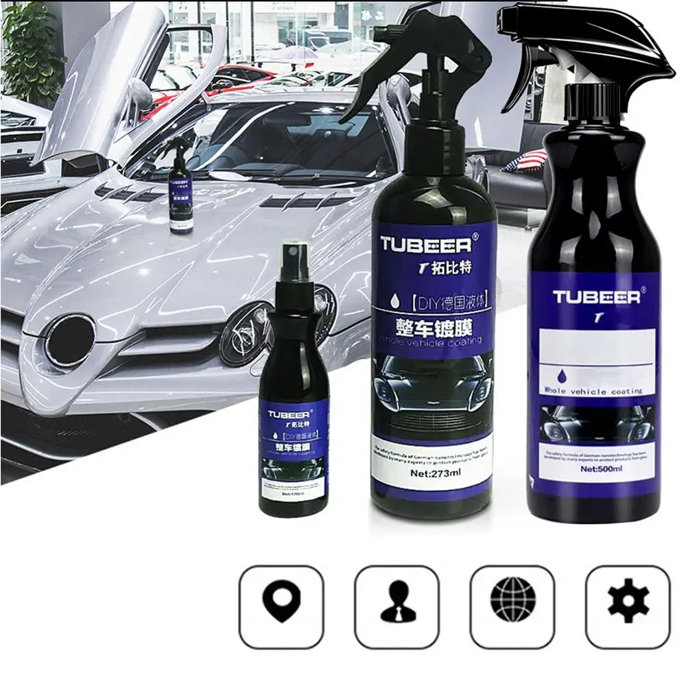 Car Nano Ceramic Coating Polishing Car Spraying Painted Wax Car Care Nano Hydrophobic Coating