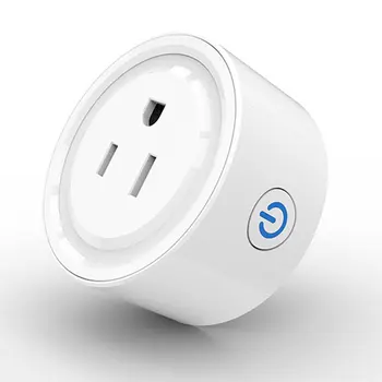 

US Smart Plug With Power Monitor Wifi Wireless Remote Control Socket Outlet With Home Alexa Control Timer Plug