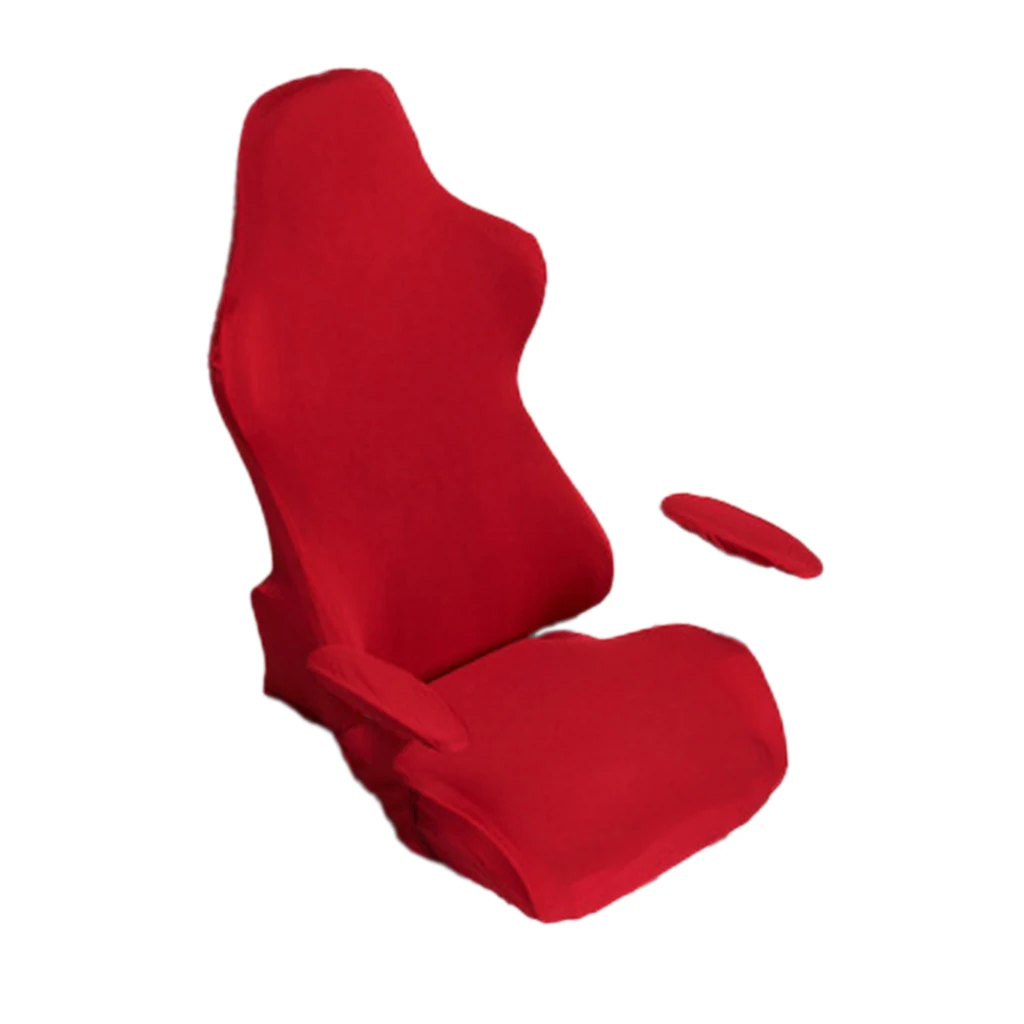 Home Office Internet Bar Computer Seat Swivel Chair Armchair Armrest Covers, 5 Colors