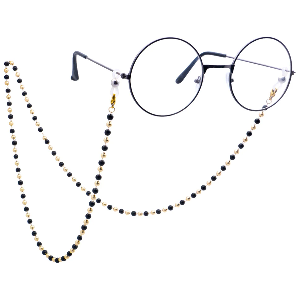 Lureen, держатель для очков-Премиум бусинки, подставки для очков вокруг шеи, очки с цепочкой, шнур для женщин