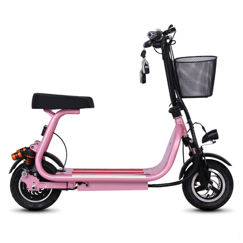 Top Daibot Mini Folding Electric Bike Two Wheel Electric Scooters 12 Inch Single Motor 48V 500W Foldable Electric Bicycle 32