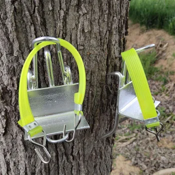 

Climbing-Safe-Tool Adjustable Harness Simple-Use New-Tree-Climbing-Tool for Picking Hunting Stainless Steel Pole Spurs Climber