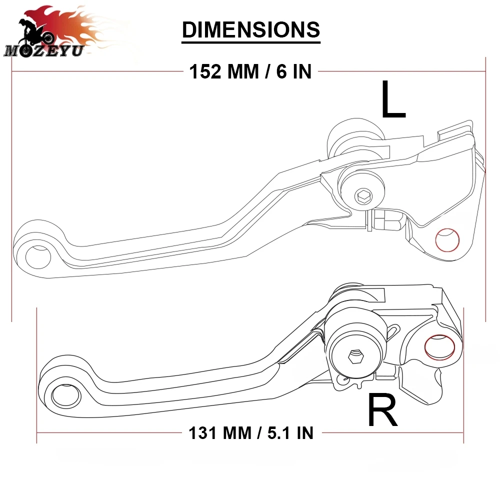 CNC Байк FLEX Сводные сцепные рычаги уход за кожей лица Мотокросс для HONDA CR250R CR 250R 2004-2007 2006 2005 CR 250 R