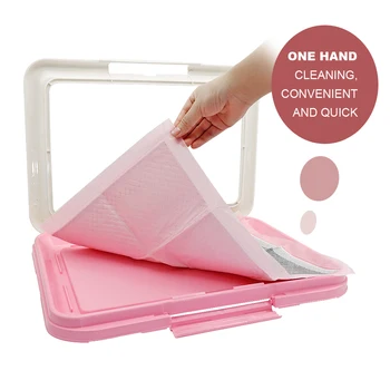Portable Dog Training Toilet Potty Pet Puppy Litter Toilet Tray Pad Mat For Dogs Cats Easy to Clean Pet Product Indoor 2
