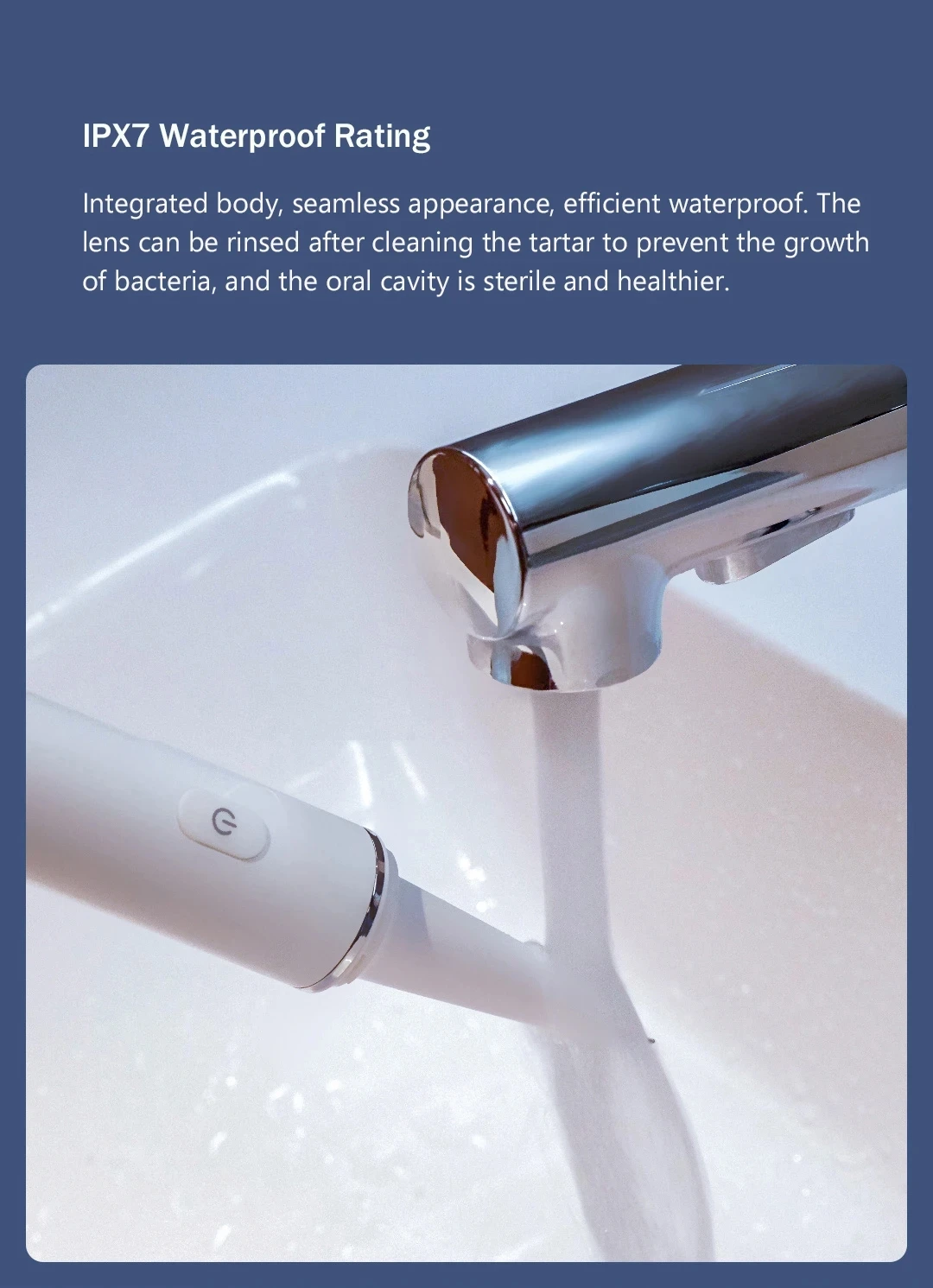 XIAOMI SUNUO inteligent Visual Ultrasonic Dental whitener Scaler Teeth