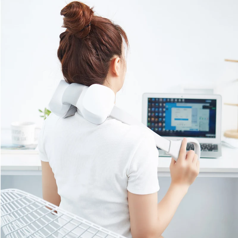  Xiaomi Mini Neck Massager Shiatsu Massage Two-way Kneading Type-c Charging Third Gear Mode One Butt