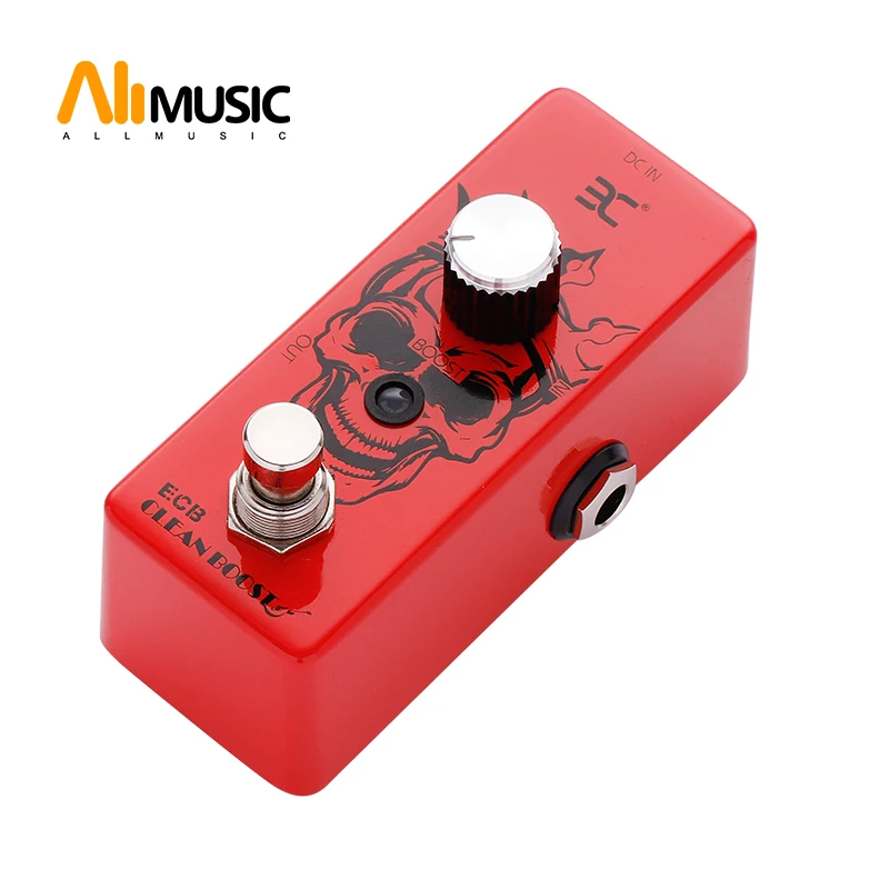 Ex Bass Micro Pedal "Bass Clean Boost Bass Effect Pedal Full Metal Shell True Bypass Bass Pedal