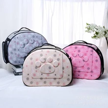 Сумка для собак, переноска для домашних животных, переносная дышащая сумка на плечо для домашних животных, сумка EVA, сумка для кошек, собак, рюкзак, складная сумка на плечо для путешествий