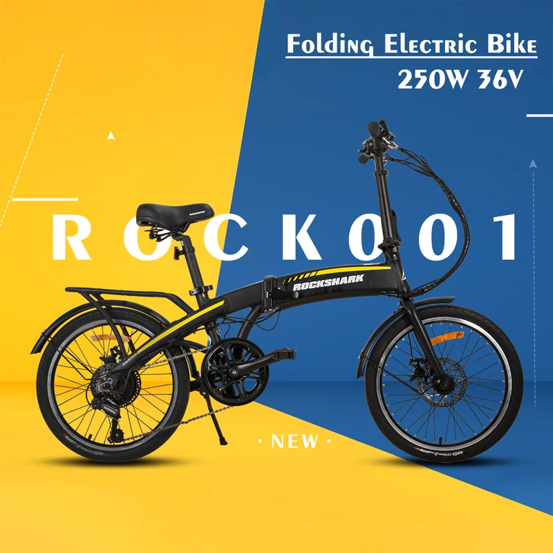 Electric bike 36V/250W,25KM/H electric mountain bike 20 Inch tire Electric Folding Bicycle beach E-bike