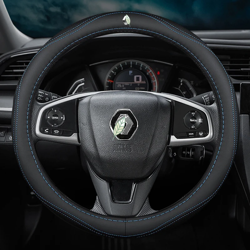 Чехол рулевого колеса автомобиля набор для Renault Koleos Captur Espace Fluence Kangoo Megane Scenic