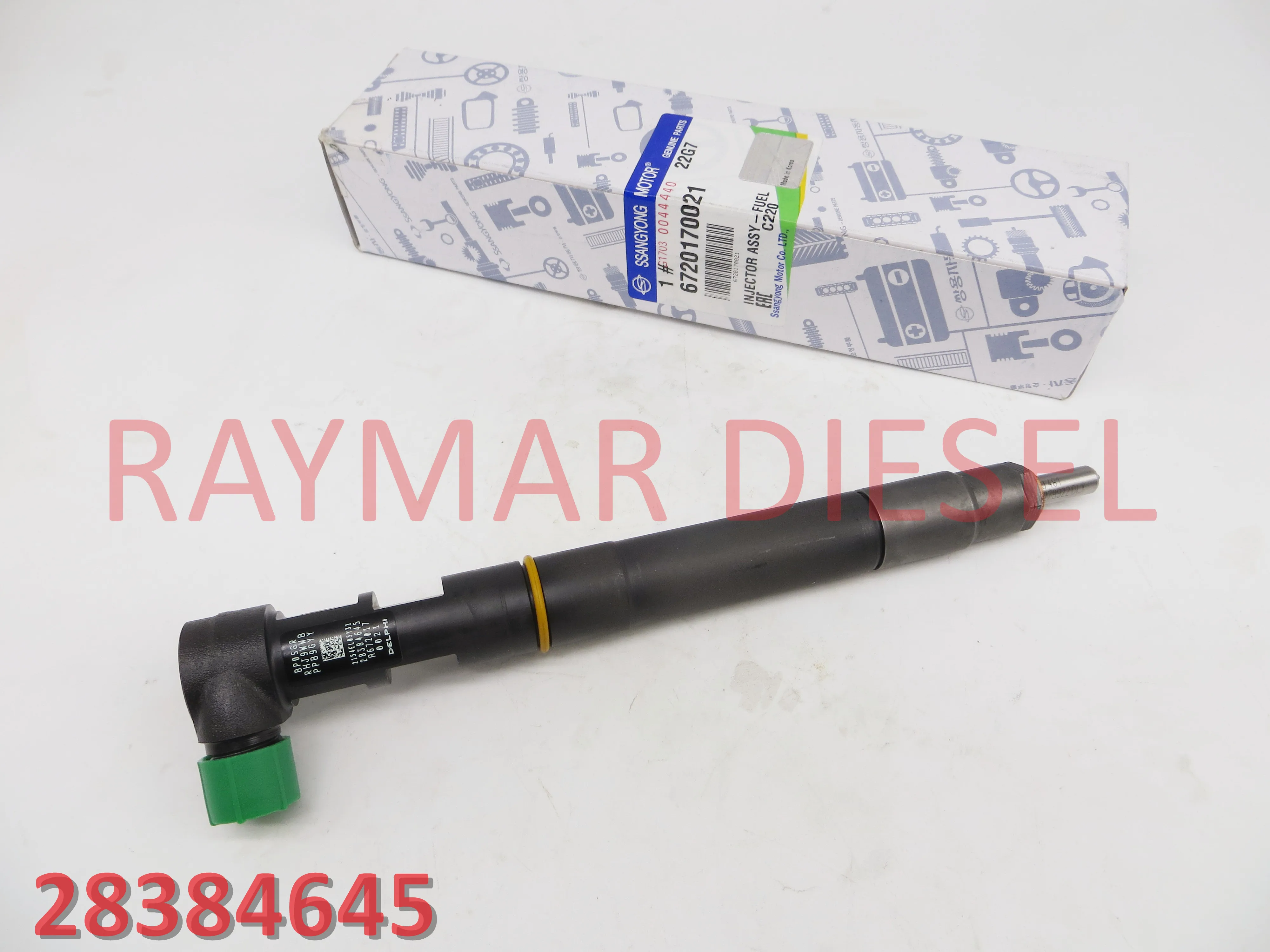 Genuine common rail diesel fuel injector 28384645 for