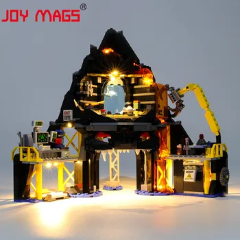 

JOY MAGS Only Led Light Kit For 70631 Garmadon's Volcano Lair Lighting Set Compatible With 06072 31102 10798 (NOT Include Model)