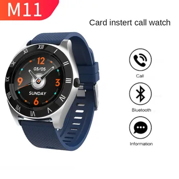 

M11 Sim Smart Watch 2020 Men Roman Dial camera Sport Bluetooth Fitness tracher Smartwatch For Android IOS