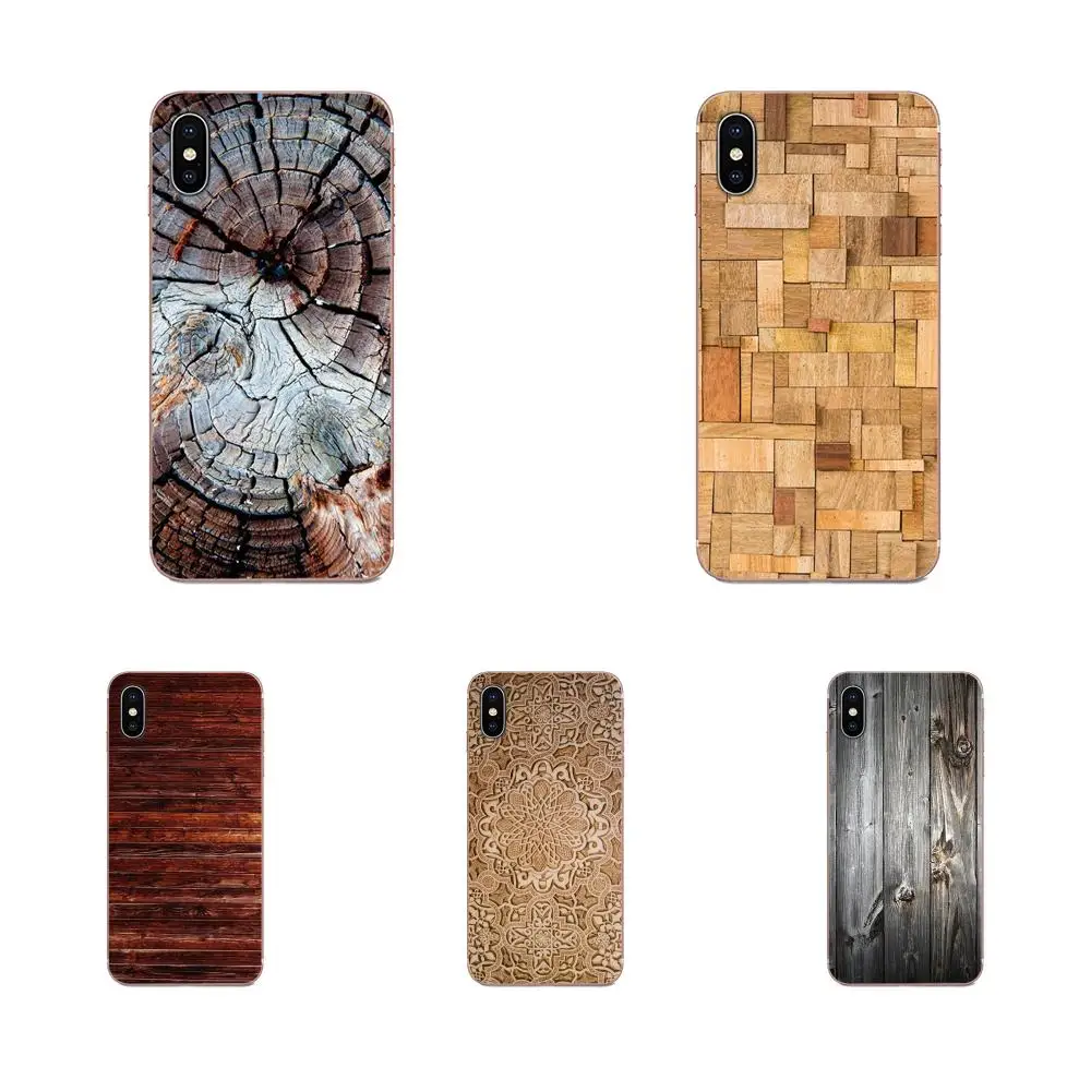 Для Sony Xperia Z Z1 Z2 Z3 Z4 Z5 compact Mini M2 M4 M5 T3 E3 E5 XA XA1 XZ Premium Soft Printing Vintage Wood Grain | Мобильные