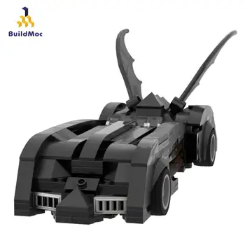 

Buildmoc Technic Car Movie Batmobile Limited Edition Vehicle City Superhero Batmobile Model Building Blocks Enlighten Toys Gifts