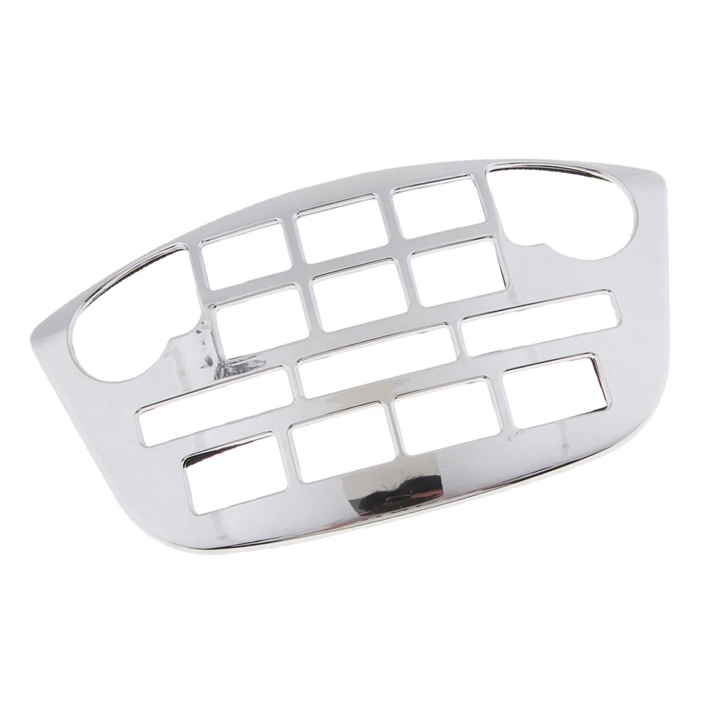 Радио панель акцент отделка ABS пластик хром аксессуары для мотоциклов Honda Goldwing