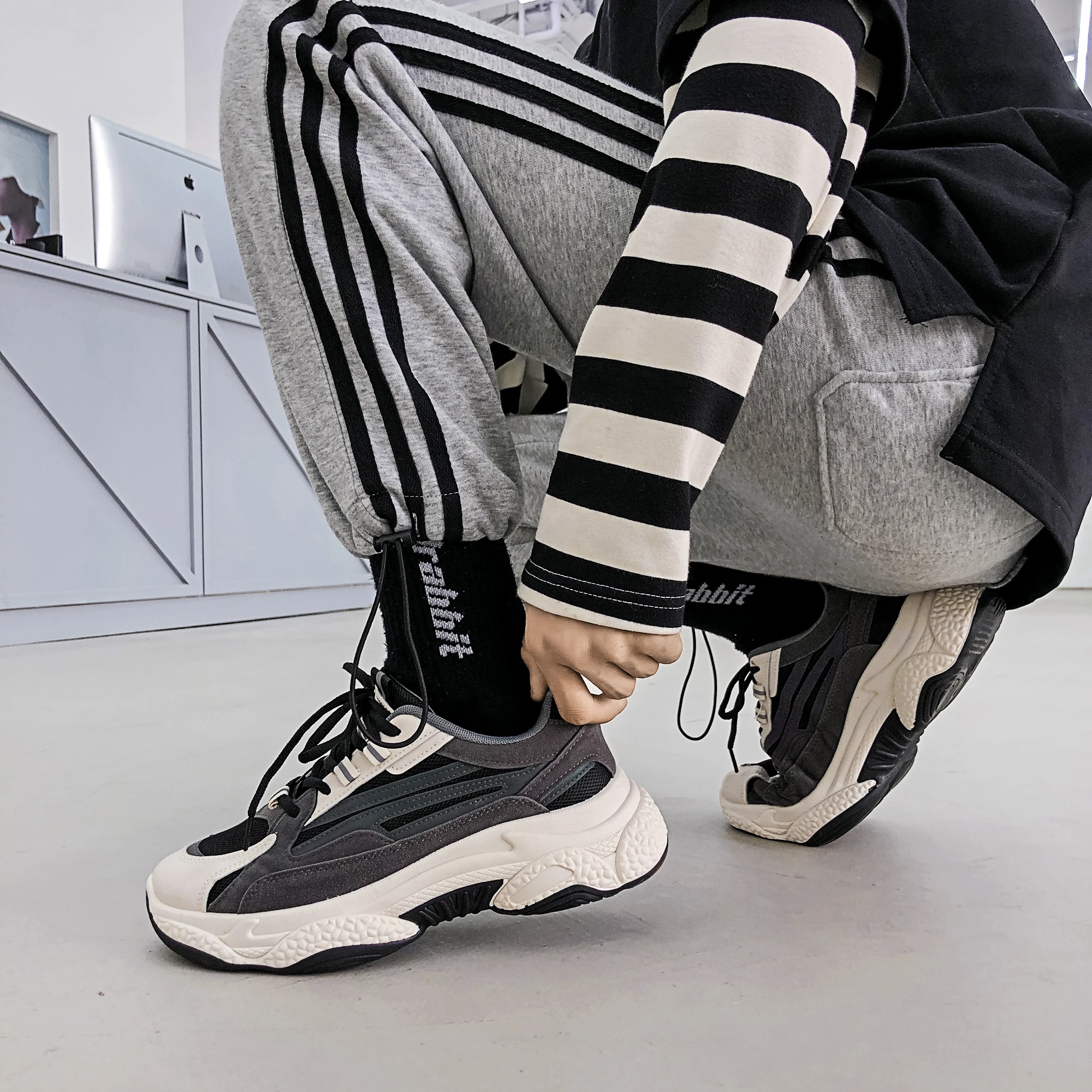 Модные роскошные мужские кроссовки Kanye 700 для бега, прогулочная обувь 800, кроссовки на толстой подошве, спортивные тройные Дизайнерские кроссовки