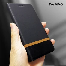 Чехол для vivo y71 y85 y91 y81 y95 v9 y91c y93 lite Чехол кожаный флип-чехол для vivo y91c y93 lite чехол с держателем карты