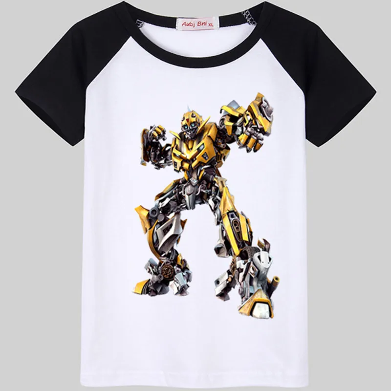 

Children's T-shirt for Boys Transformer T Shirt Cotton Tops Tees Children T-shirts for Girls Kids Clothes Boy Birthday T-shirt