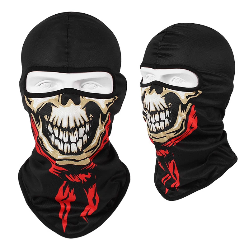 GPCROSS шлем Байкер щит мотоцикл Балаклава для велоспорта лыжный байкер маска на все