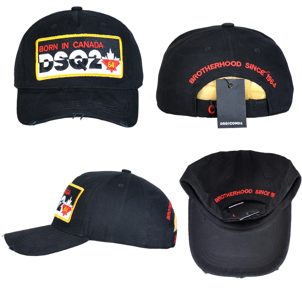 DSQICOND2 Brand Hat DSQ2 letters 
