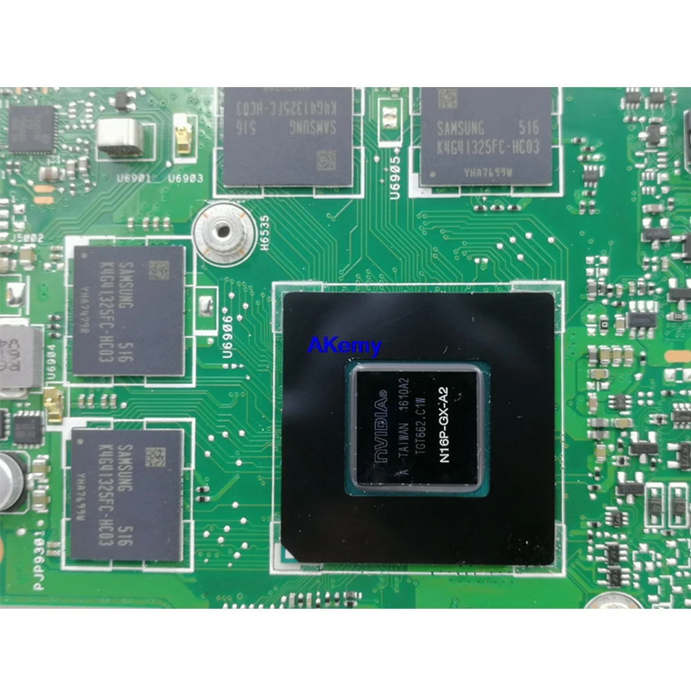  K501UW Laptop motherboard for ASUS K501UXM K501UQ K501U original mainboard DDR4 8G-RAM I5-6200U GTX