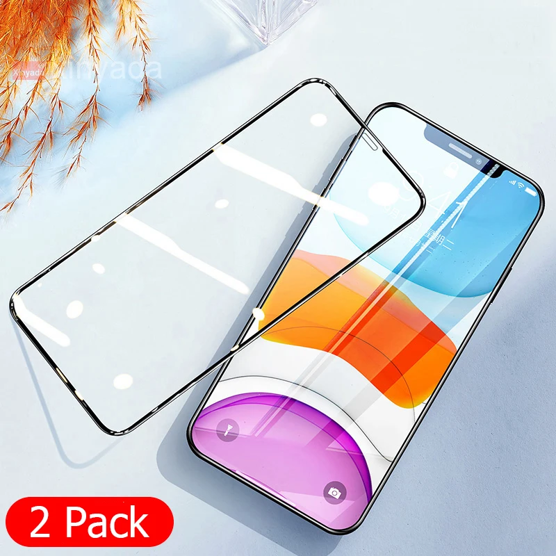Закаленное стекло для iPhone 11 Pro Max iPhone11 Pro стекло Защитная пленка для ЖК-экрана полная защита