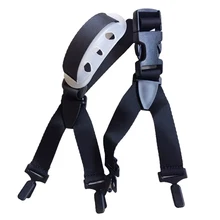 Регулируемый гибкий шлем с насадкой для подбородка с эластичным ремешком для профессионального шлема