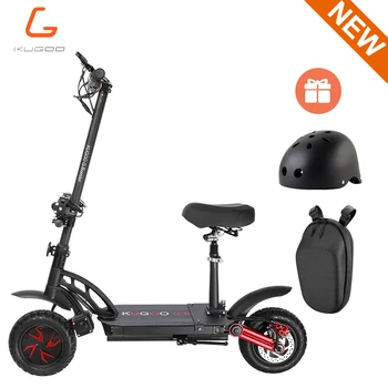 

[PL STOCK] KUGOO G-Booster Sports Electric Scooter 55km/h 800W 2 Drive Motors 85KM Range 10 Inch Honeycomb explosion-proof Tire